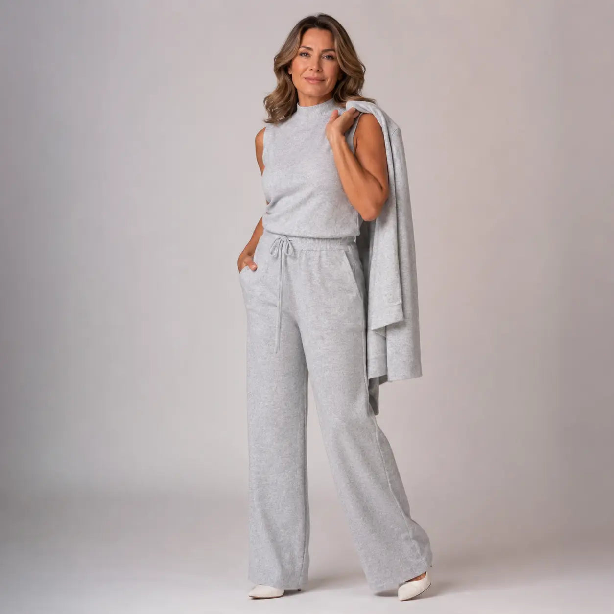 Conjunto Feminino Lãzinha de Frio 3 Peças — Dratini