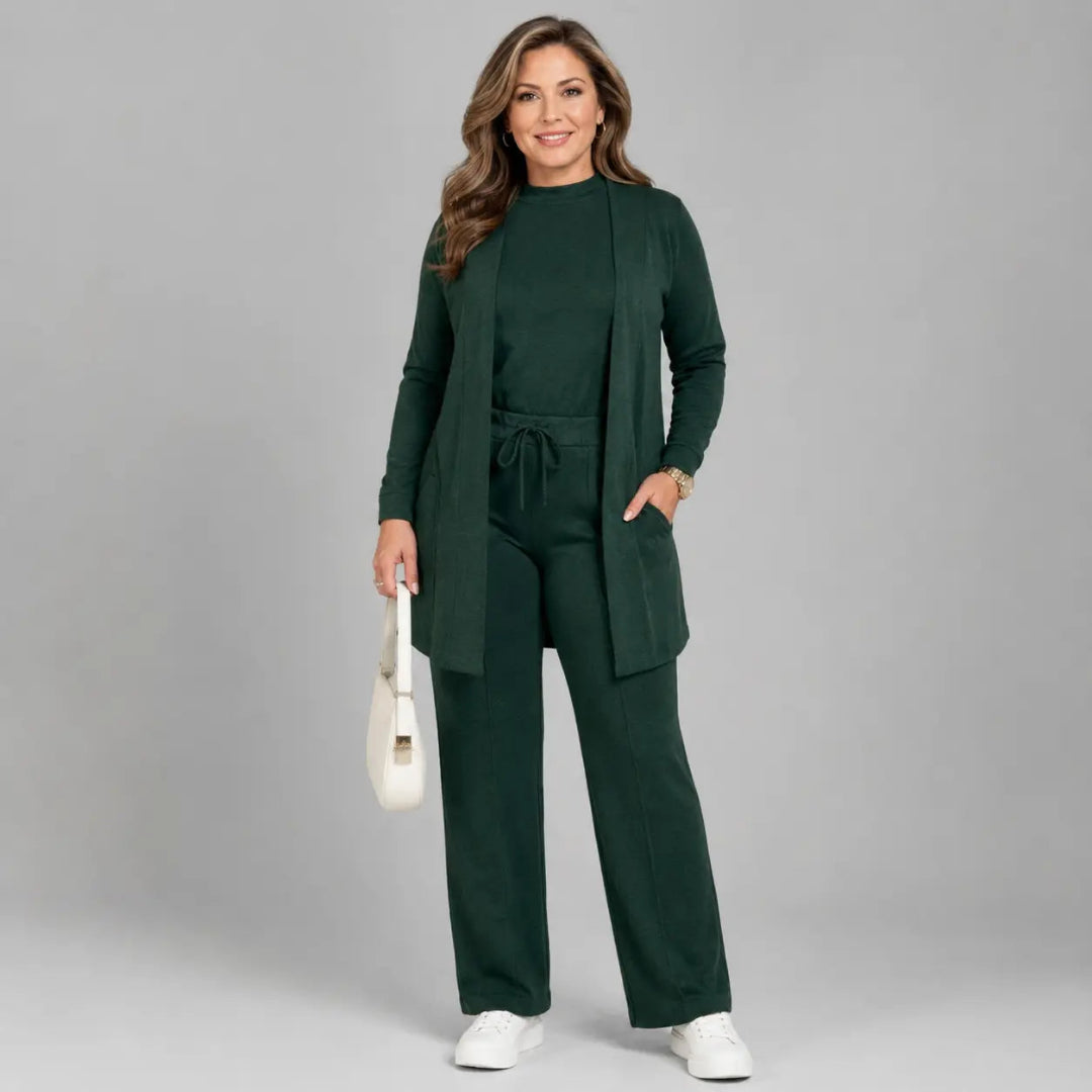 Conjunto Feminino Lãzinha de Frio 3 Peças — Dratini