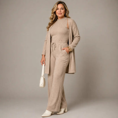 Conjunto Feminino Lãzinha de Frio 3 Peças — Dratini