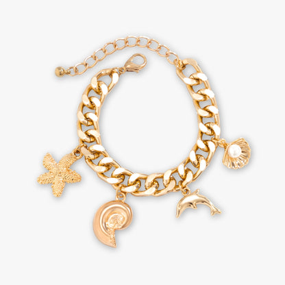 KIT Choker + Pulseira Ocean Palace Ouro 18K