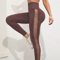 Leggings LOOHGHI sem costura tie-dye cintura alta