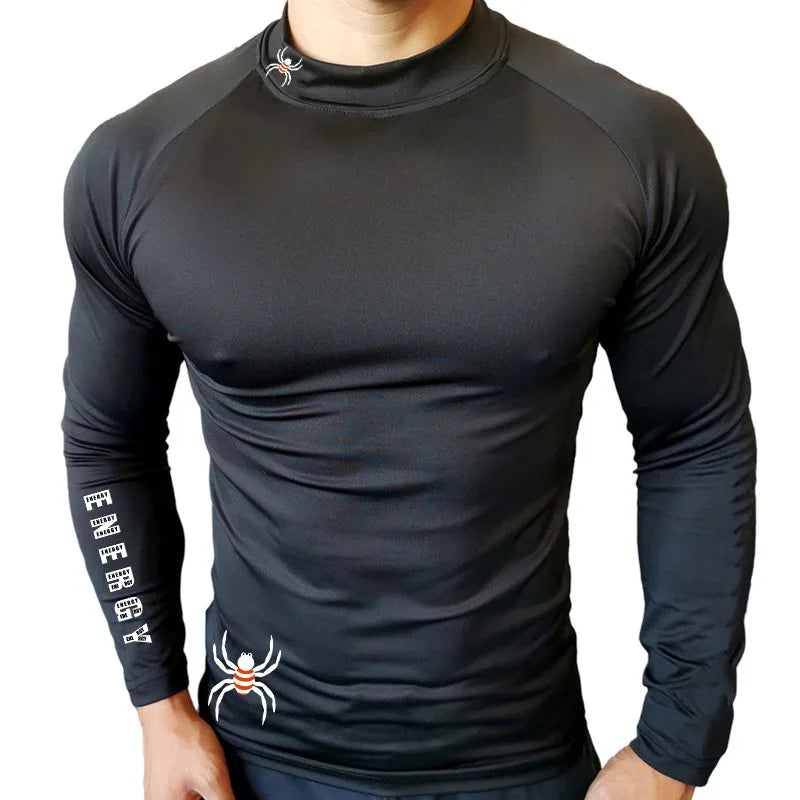 Camiseta de corrida e treinos Manga Longa de Compressão