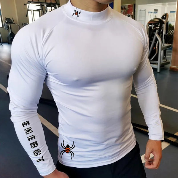 Camiseta de corrida e treinos Manga Longa de Compressão