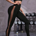 Leggings LOOHGHI sem costura tie-dye cintura alta