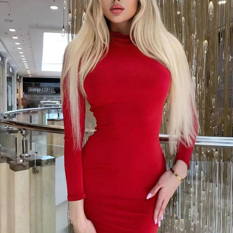 Vestido Manga longa Formosa Bodycon