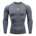 Camiseta Atlética de compressão manga longa