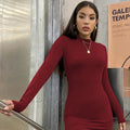 Vestido Manga longa Formosa Bodycon