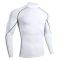 Camiseta fitness manga longa de compressão Rashgard