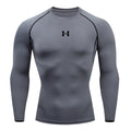 Camiseta Atlética de compressão manga longa