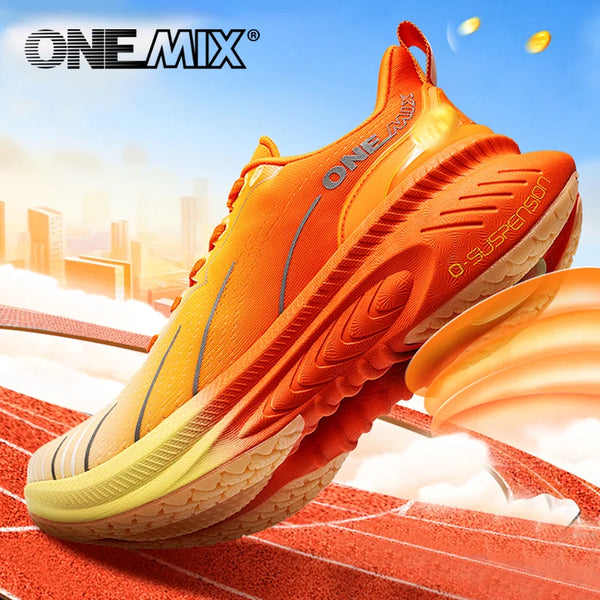 Onemix novo amortecimento tênis de corrida