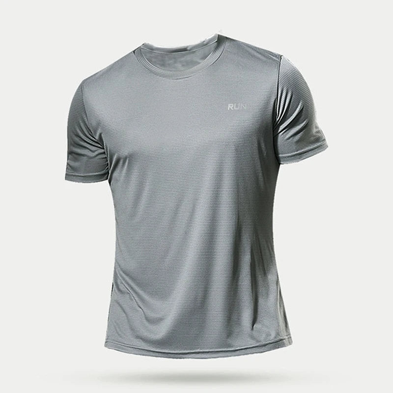 Camiseta RUN Fitness secagem rápida musculação