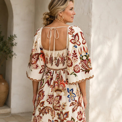 Vestido Estilo Floral Soltinho - Caterpie
