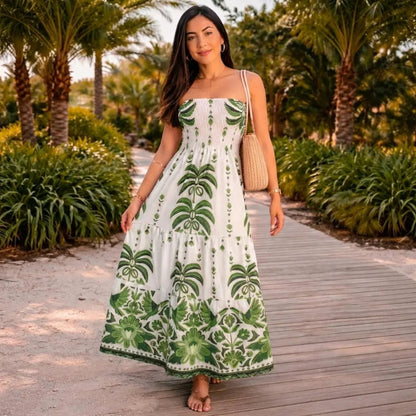 Vestido Longo Tropical Tomara que Caia – Meghan